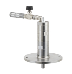 Agitateur industriel à air comprimé avec bride ronde jusqu'à 1500 l